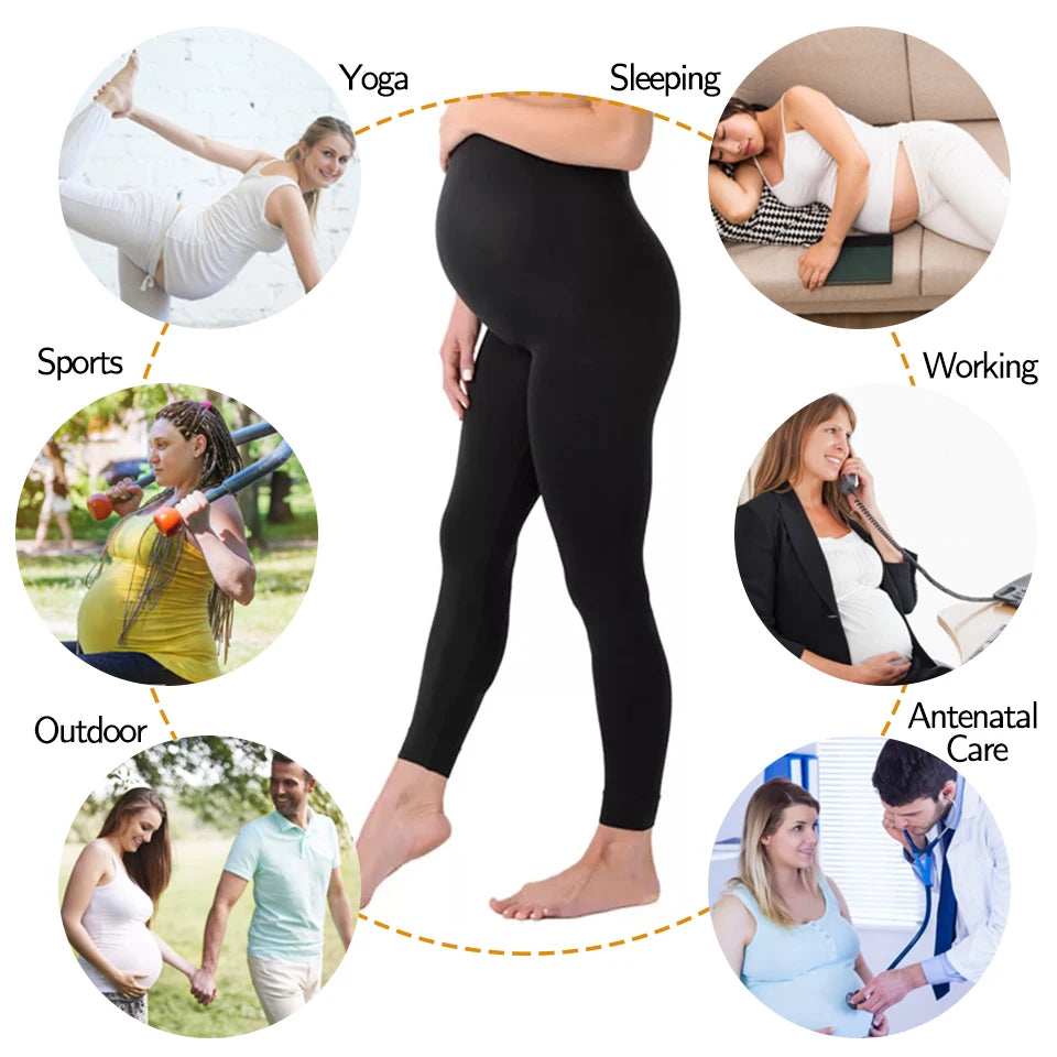 Ultimate Support High-Waist Maternity Leggings
