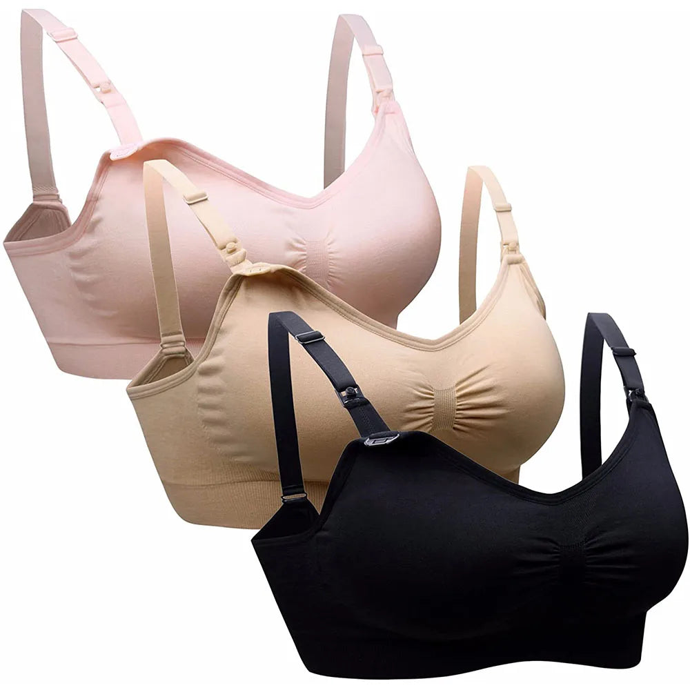Seamless Comfort Wirefree Nursing Bra