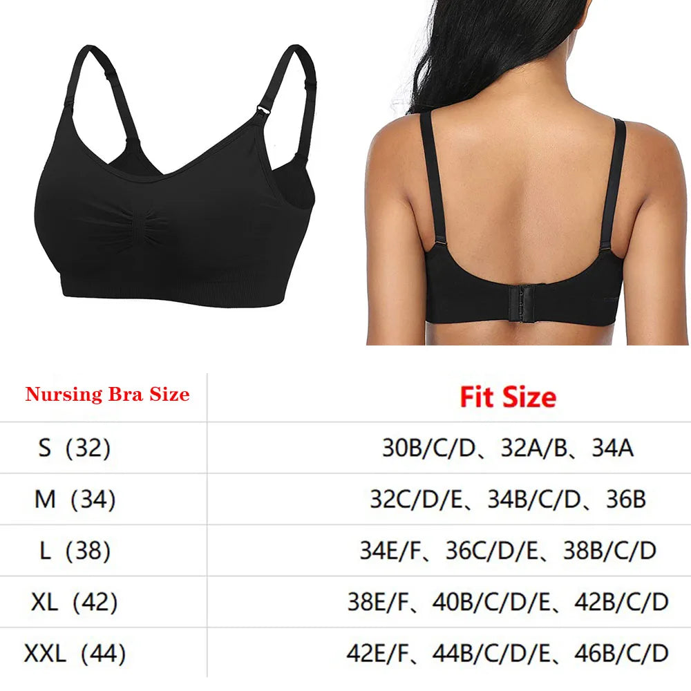 Seamless Comfort Wirefree Nursing Bra